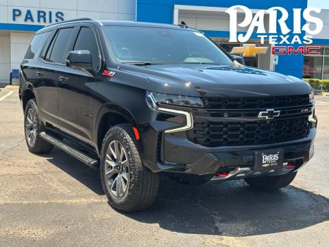 Black 2024 Chevrolet Tahoe Z71 4WD for sale in Paris, TX - Stock #260676A