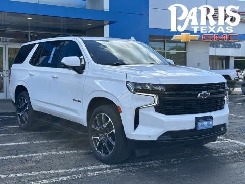  Certified 2024 Chevrolet Tahoe RST Stock#250652A Summit White 