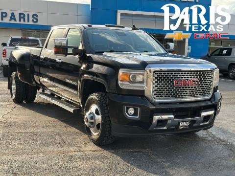  Pre-Owned 2015 GMC Sierra 3500HD Denali Stock#260415A Onyx 