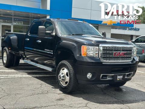 Onyx Black 2014 GMC Sierra 3500HD Denali 4WD for sale in Paris, TX - Stock #260854B