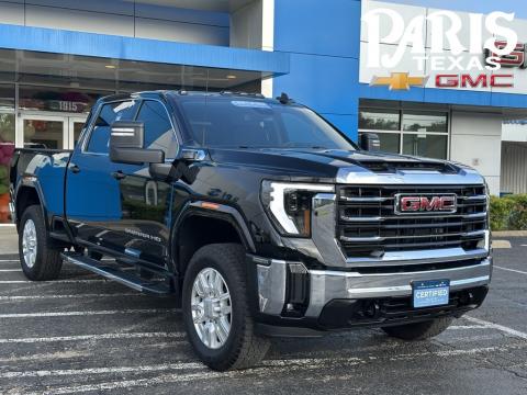  Certified 2024 GMC Sierra 2500HD SLE Stock#250606A Onyx Black 