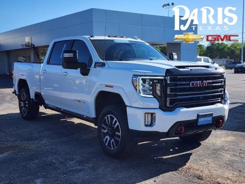  Certified 2022 GMC Sierra 2500HD AT4 Stock#240440A Summit White 