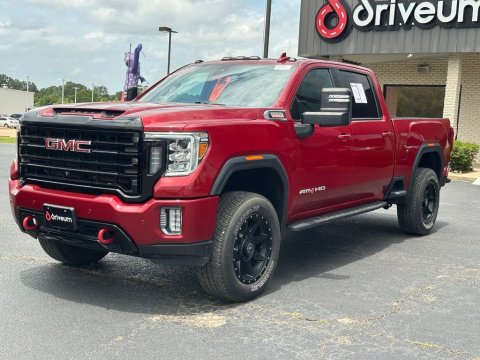 Pre-Owned Cayenne Red Tintcoat 2022 GMC Sierra 2500HD AT4 4WD - photo 3 - Stock #X2494