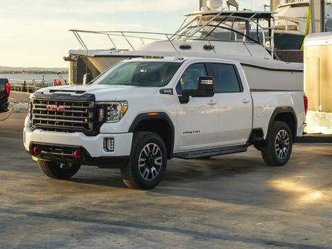  Pre-Owned 2021 GMC Sierra 2500HD AT4 Stock#B5511 Summit White 
