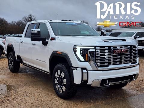  Certified 2024 GMC Sierra 2500HD Denali Stock#B5479 White Frost 