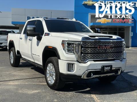  Pre-Owned 2023 GMC Sierra 2500HD Denali Stock#A1001 White Frost 