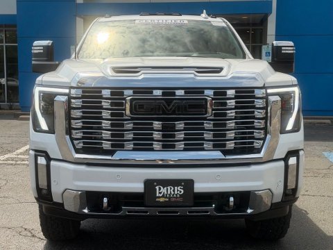 Certified Pre-Owned White Frost Tricoat 2024 GMC Sierra 3500HD Denali 4WD - photo 2 - Stock #261035A