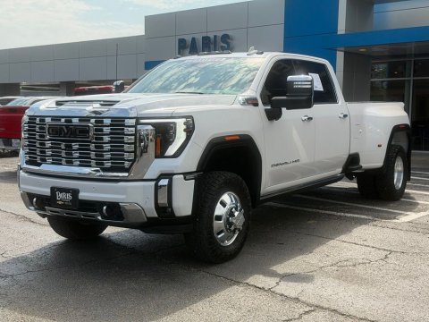Certified Pre-Owned White Frost Tricoat 2024 GMC Sierra 3500HD Denali 4WD - photo 3 - Stock #261035A