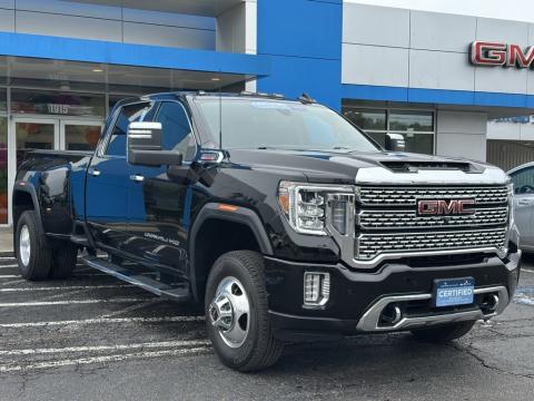  Certified 2023 GMC Sierra 3500HD Denali Stock#B5523 Onyx Black 