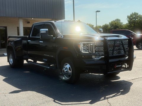 Onyx Black 2023 GMC Sierra 3500HD Denali 4WD for sale in Paris, TX - Stock #X2535