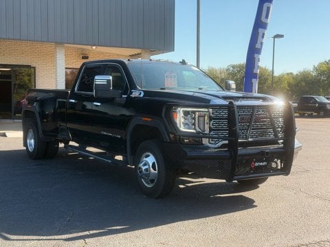 Onyx Black 2023 GMC Sierra 3500HD Denali 4WD for sale in Paris, TX - Stock #X2535