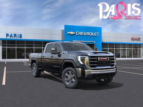 Onyx Black 2026 GMC Sierra 2500HD SLE 4WD for sale in Paris, TX - Stock #261471