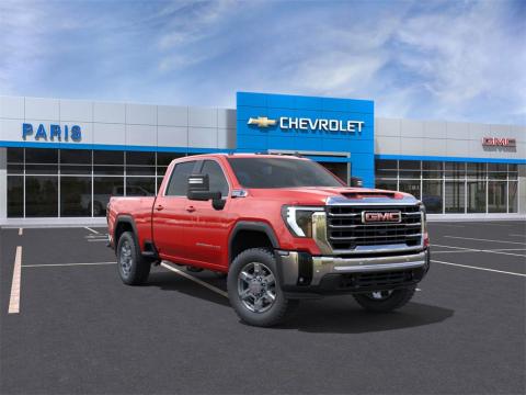  New 2025 GMC Sierra 2500HD SLE Stock#250958 Cardinal Red 4WD 