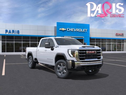 Summit White 2026 GMC Sierra 2500HD SLE 4WD for sale in Paris, TX - Stock #261486