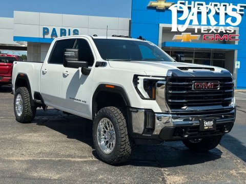Summit White 2026 GMC Sierra 2500HD SLE 4WD for sale in Paris, TX - Stock #261120