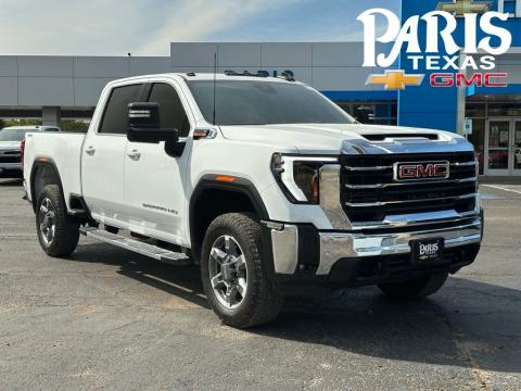  New 2025 GMC Sierra 2500HD SLE Stock#251043 Summit White 4WD 
