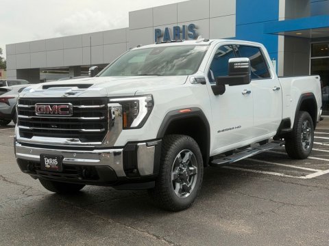 New Summit White 2026 GMC Sierra 2500HD SLT 4WD - photo 3 - Stock #261135