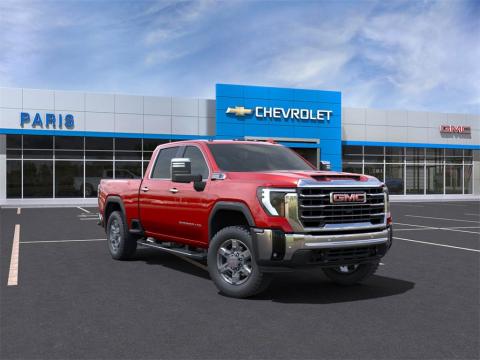  New 2025 GMC Sierra 2500HD SLT Stock#250634 Volcanic Red 