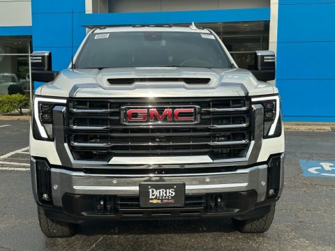 New Summit White 2026 GMC Sierra 2500HD SLT 4WD - photo 2 - Stock #260995