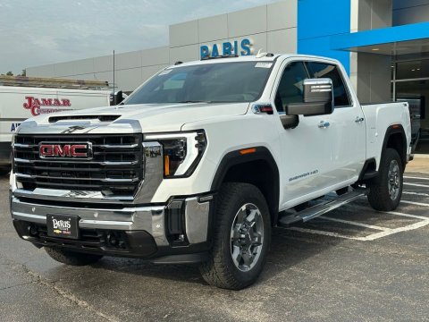 New Summit White 2026 GMC Sierra 2500HD SLT 4WD - photo 3 - Stock #260995
