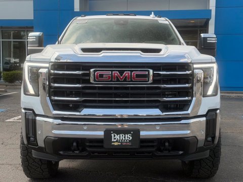 New Summit White 2026 GMC Sierra 2500HD SLT 4WD - photo 2 - Stock #260995