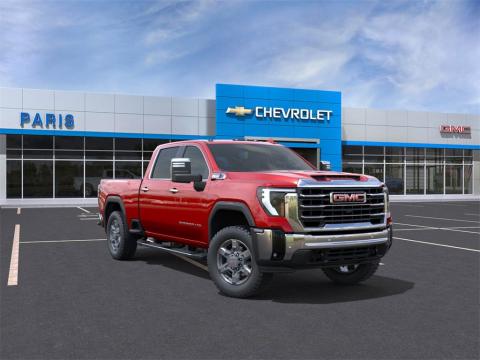  New 2025 GMC Sierra 2500HD SLT Stock#251051 Volcanic Red 