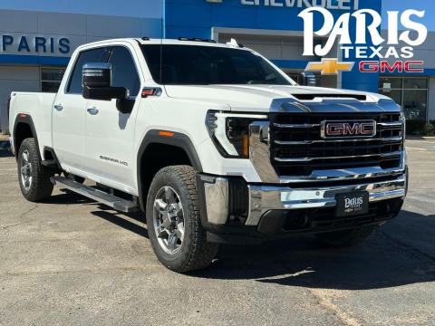  New 2026 GMC Sierra 2500HD SLT Stock#260535 Summit White 4WD 