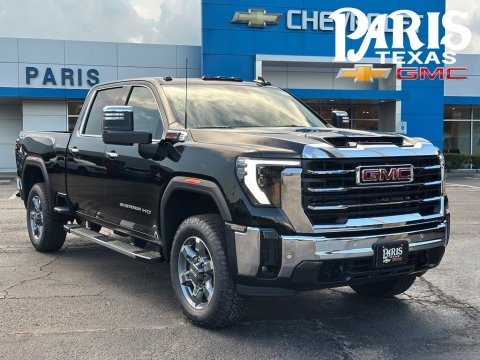 Onyx Black 2026 GMC Sierra 2500HD SLT 4WD for sale in Paris, TX - Stock #261133