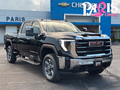 Onyx Black 2026 GMC Sierra 2500HD SLT 4WD for sale in Paris, TX - Stock #261133