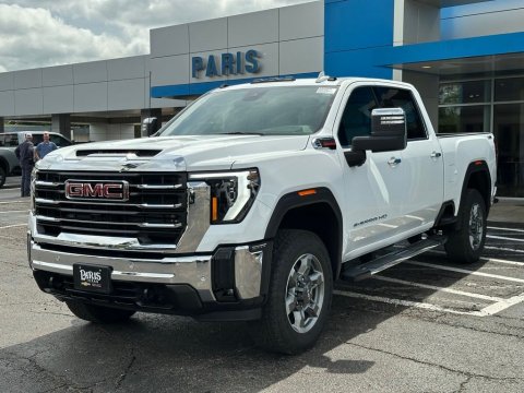 New Summit White 2026 GMC Sierra 2500HD SLT 4WD - photo 3 - Stock #260921