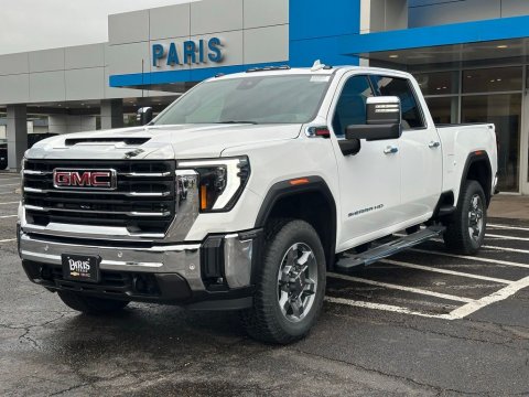 New Summit White 2026 GMC Sierra 2500HD SLT 4WD - photo 3 - Stock #260966