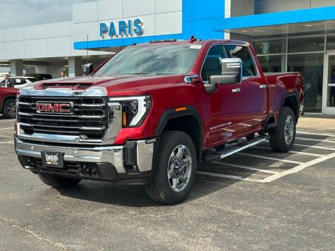 New Volcanic Red Tintcoat 2026 GMC Sierra 2500HD SLT 4WD - photo 3 - Stock #260922