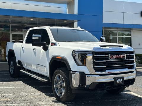  New 2025 GMC Sierra 2500HD SLT Stock#250994 Summit White 4WD 