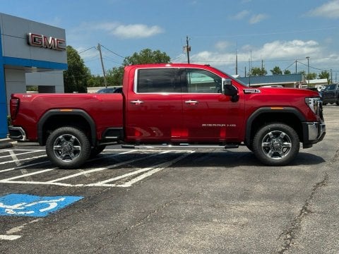 New Volcanic Red Tintcoat 2026 GMC Sierra 2500HD SLT 4WD - photo 4 - Stock #261102