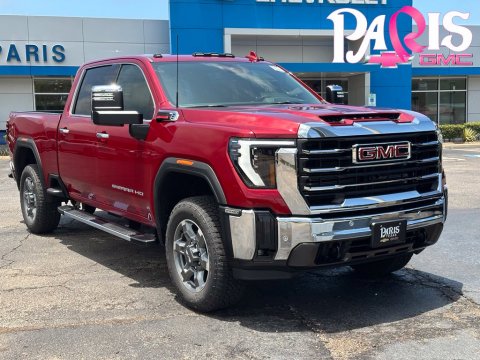 Volcanic Red Tintcoat 2026 GMC Sierra 2500HD SLT 4WD for sale in Paris, TX - Stock #261102