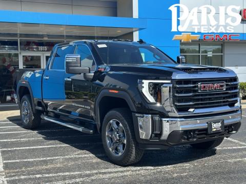  New 2025 GMC Sierra 2500HD SLT Stock#250891 Onyx Black 4WD New 
