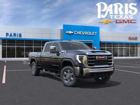 Onyx Black 2026 GMC Sierra 2500HD SLT 4WD for sale in Paris, TX - Stock #261097