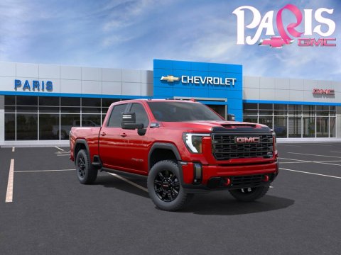 Volcanic Red Tintcoat 2026 GMC Sierra 2500HD AT4 4WD for sale in Paris, TX - Stock #261490