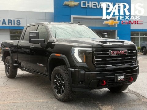 Onyx Black 2026 GMC Sierra 2500HD AT4 4WD for sale in Paris, TX - Stock #261171
