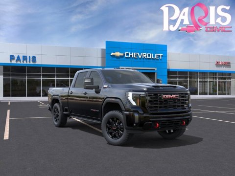 Onyx Black 2026 GMC Sierra 2500HD AT4 4WD for sale in Paris, TX - Stock #261442