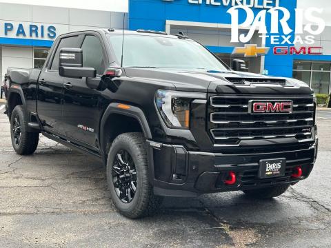Onyx Black 2026 GMC Sierra 2500HD AT4 4WD for sale in Paris, TX - Stock #260942