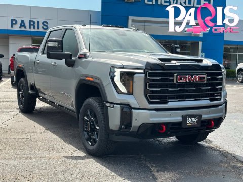 Sterling Metallic 2026 GMC Sierra 2500HD AT4 4WD for sale in Paris, TX - Stock #260978