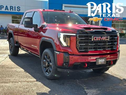 Volcanic Red Tintcoat 2026 GMC Sierra 2500HD AT4 4WD for sale in Paris, TX - Stock #260932