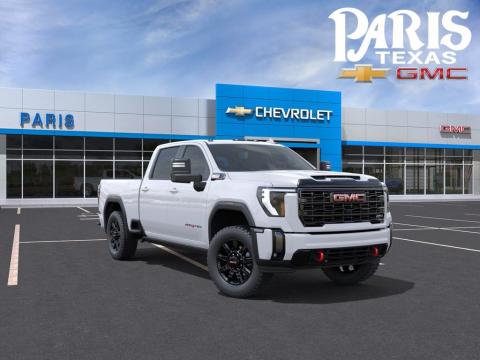 Summit White 2026 GMC Sierra 2500HD AT4 4WD for sale in Paris, TX - Stock #260939