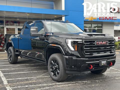  New 2025 GMC Sierra 2500HD AT4 Stock#250907 Onyx Black 4WD New 