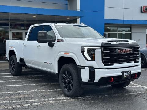  New 2025 GMC Sierra 2500HD AT4 Stock#250911 Summit White 4WD 