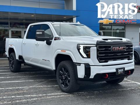  New 2025 GMC Sierra 2500HD AT4 Stock#250911 Summit White 4WD 
