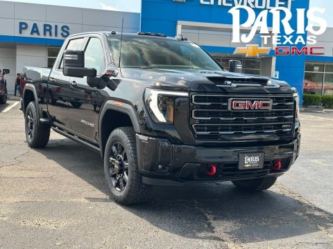 Onyx Black 2026 GMC Sierra 2500HD AT4 4WD for sale in Paris, TX - Stock #260986