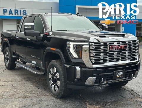 Onyx Black 2026 GMC Sierra 2500HD Denali 4WD for sale in Paris, TX - Stock #261032
