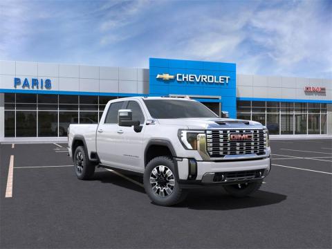  New 2025 GMC Sierra 2500HD Denali Stock#250622 White Frost 